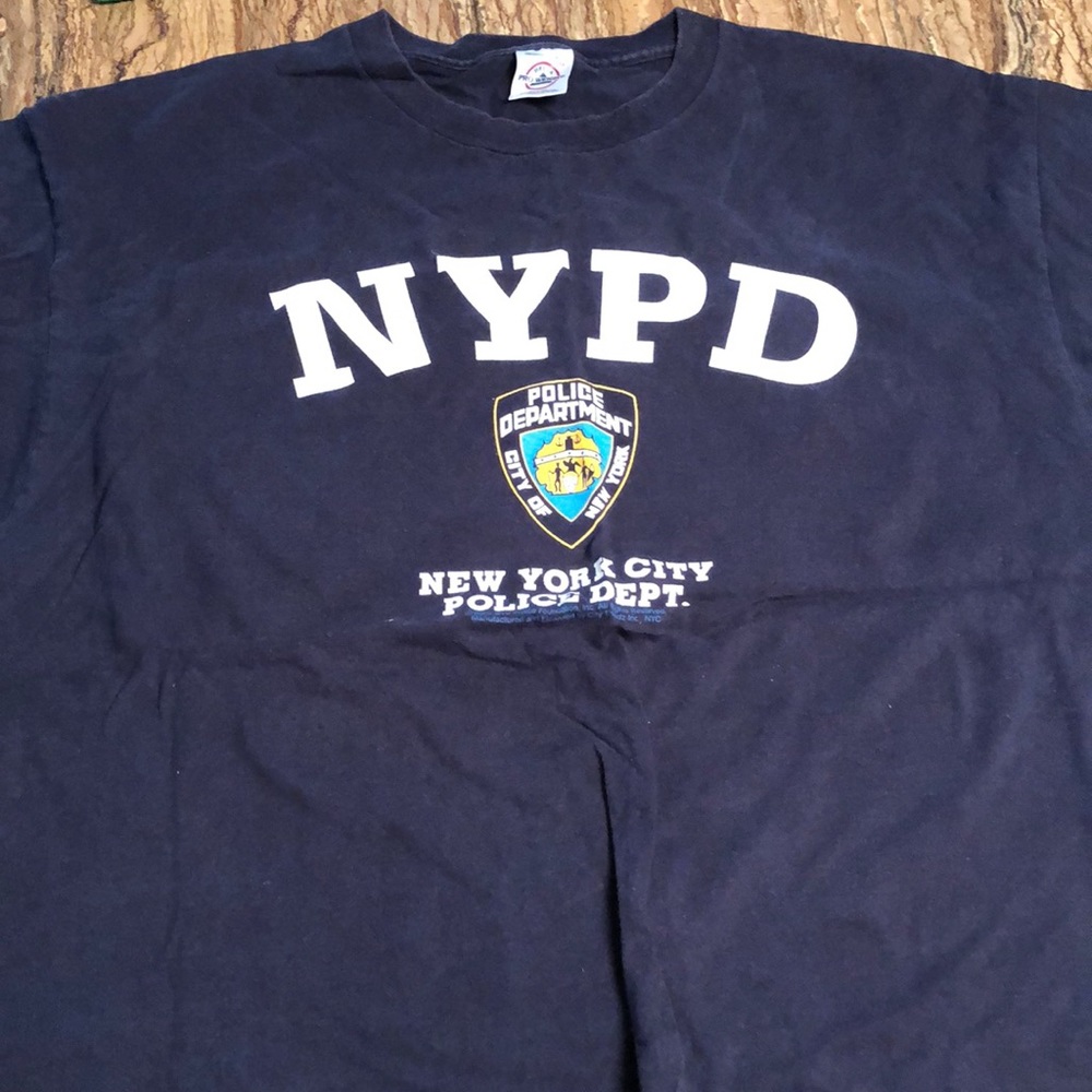 Men’s XL NYPD T-Shirt - Navy Blue